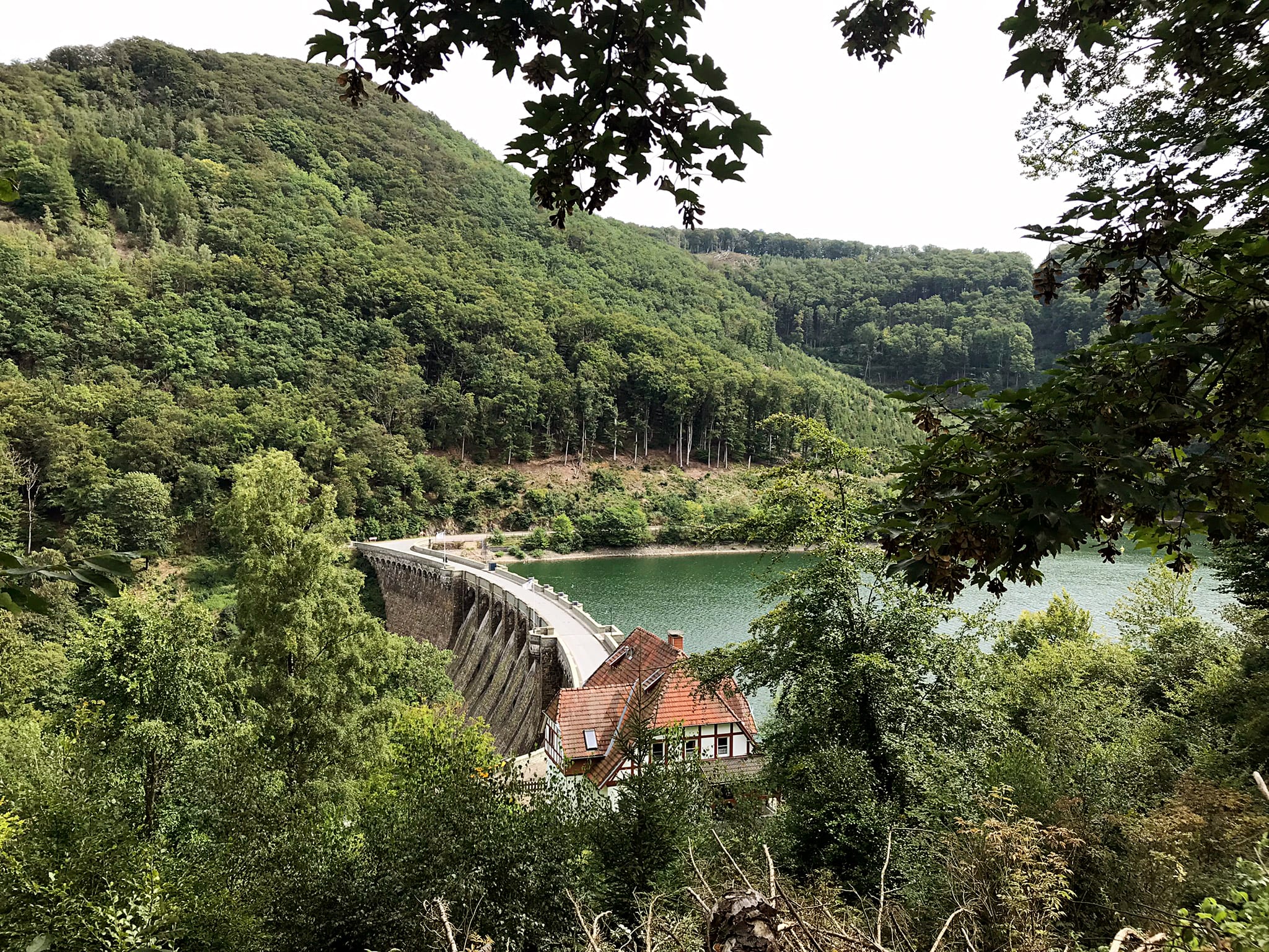 Diemelsee: from the Dam hiking route preview