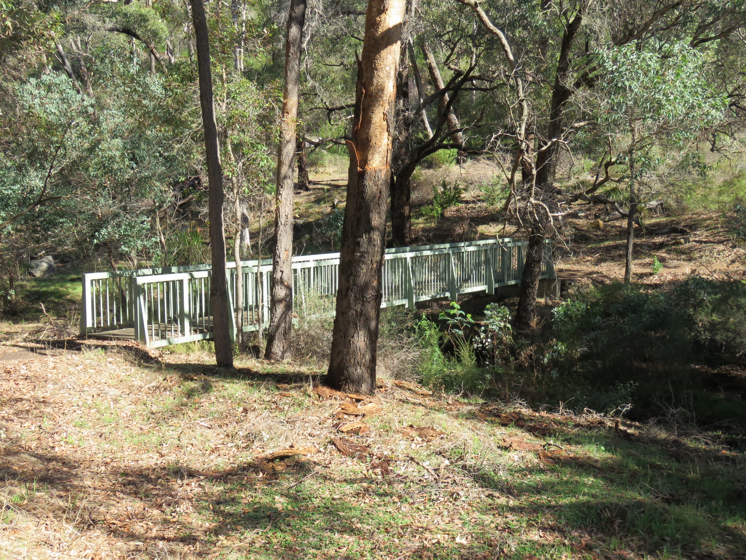 Kitty's Gorge: down to the Falls hiking route preview